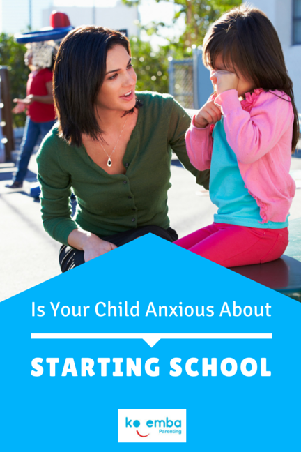 is your child anxious about starting school?